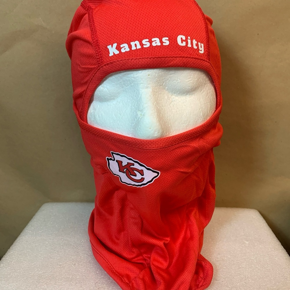Kansas City Chiefs Football 🏈 Team Face Cover Ski Mask